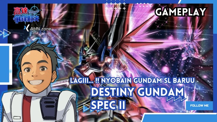 Destiny Gundam Spec 2 akhirnya muncul.. !! Gundam battle CN Gameplay