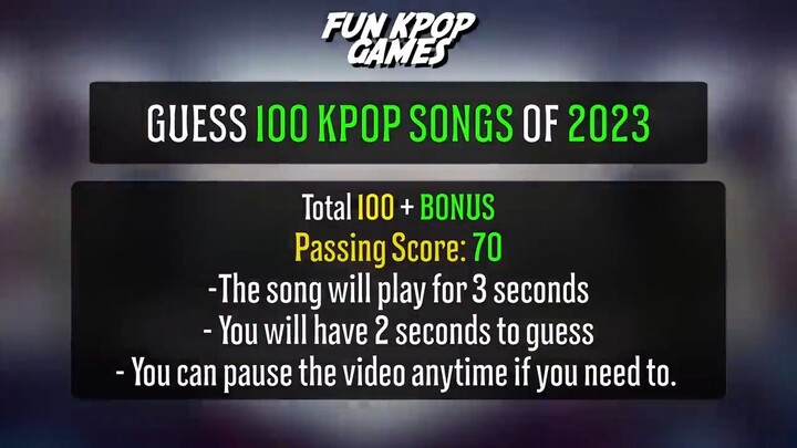 guess the kpop song 2023