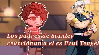 //Los padres de Stanley reaccionan a el es Uzui Tengei//Demon Slayer|Gravity Falls•Is isa•{Gacha}