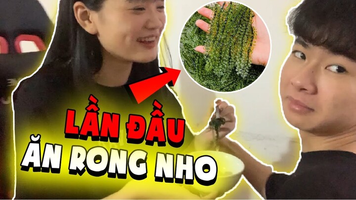 NTN Và Ngọc diễm Lần Đầu Ăn Rong Nho Nhận Cái Kết Đắng