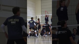 Coming back from Fall break 🍁 #volleyball #beachvolleyballworld #ncaavb #haikyuu #1