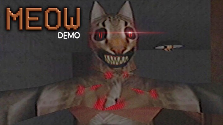 Meow DEMO Ps1-Style Horror Android & iOS games Full Gameplay Walkthrough No Commentary