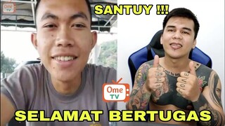 Ketemu POLISI di Ome TV , Gogo Sinaga memberikan semangat bertugas  || Prank Ome TV