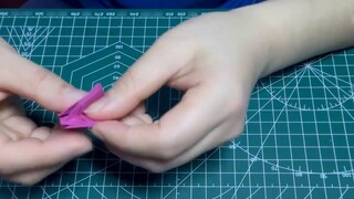 Hoa cẩm chướng giấy origami (phần hoa)