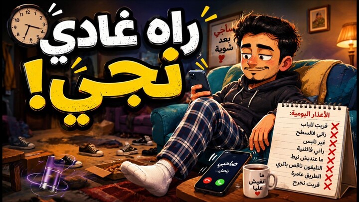 “I’ll Come Tomorrow…” 😂 | 明天一定来… | Moroccan Comedy Animation