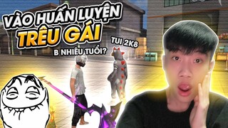 (FREEFIRE) MA VÀO HUẤN LUYỆN GẶP BẠN NỮ CỤC SÚC 2K8