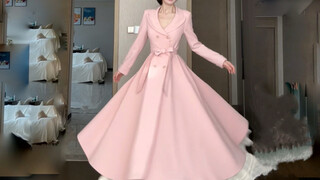 Who can resist a pretty pink trench coat!!