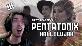 PENTATONIX "Hallelujah" FIRST REACTION!! (can make anyone cry)