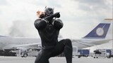 Adegan Black Panther yang terkenal berenergi tinggi dan rasa penindasan yang datang dari Black Panth