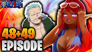 HE IS SMOKIN'!! | One Piece Episode 48-49 Reaction