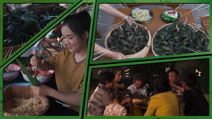 Petik Beberapa Daun Segar, Bungkus Menjadi Bakcang Khas Yunnan Beserta Semua Kelezatan dan Berkah.