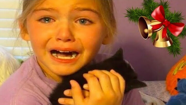 KIDS REACTIONS To Kitten And Puppy Surprise On Christmas Compilation 2017