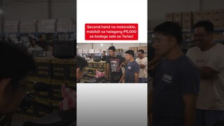 Secondhand na motorsiklo, mabibili sa halagang P5,000 sa bodega sale! | Kapuso Mo, Jessica Soho