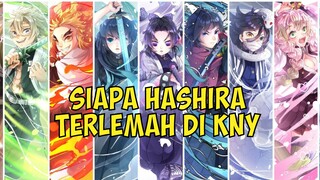 Siapa hashira terlemah di kimetsu no yaiba