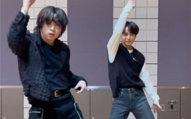 【&TEAM / TikTok update】221224 'Under the Skin' Dance Challenge (TAKI, member of BE:FIRST)