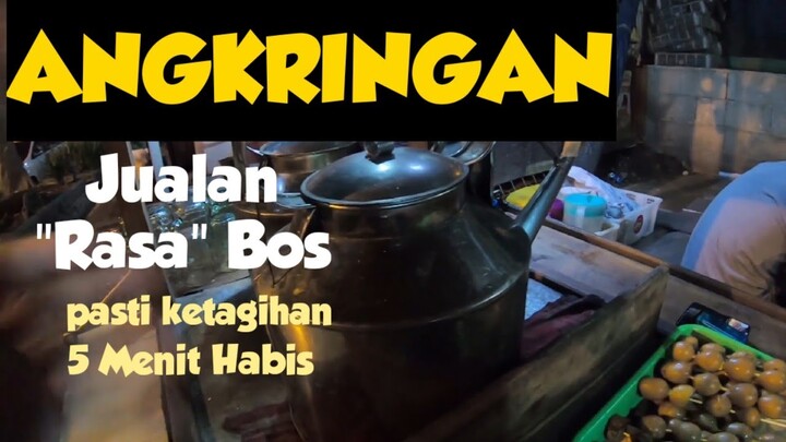 ANGKRINGAN paling Enak di Bogor ( Indonesia Street Food ) CAT RICE Nasi Kucing mas yanto Bogor