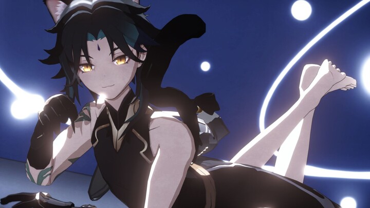 ♥I'm just a little dissatisfied with desire♥[ Genshin Impact /MMD]GIMME GIMME -魈-