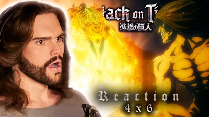 WARHAMMER VS EREN YEAGER!! ATTACK ON TITAN - "The Warhammer Titan" 4x06 - REACTION & REVIEW! 4K