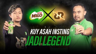 LATIHAN DARI LEGEND SEPAK BOLA BISA BUFF MIDLANER? | MILO X RRQ EP 4
