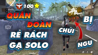 [Free Fire] Ghép Ngẫu Nhiên Tử Chiến Bị Đồng Đội Chửi Ngu, Quân Đoàn Rẻ Rách Và Gạ Solo