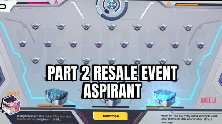 PART 2 RESALE EVENT ASPIRANT
