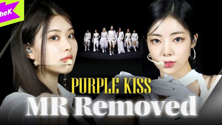 【PURPLE KISS】220728 RBW is being so sneaky—they actually released a muted version of the content?!