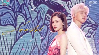 李遐怡+韩彬最新合作曲No One首打歌舞台