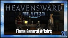 Final Fantasy 14 - Flame General Affairs | Heavensward Main Scenario Quest | 4K60FPS