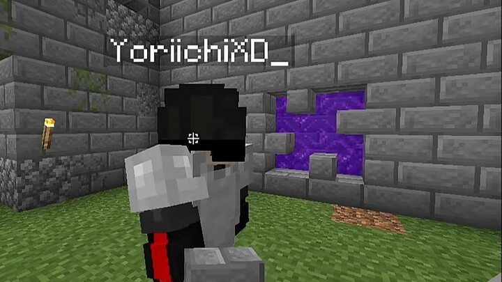 Tôi chỉ muốn làm một cái mặt của con Creeper thôi...