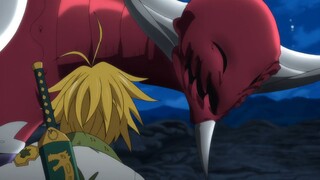 MELIODAS VS GALAND | Nanatsu no Taizai: Imashime no Fukkatsu (2 season)