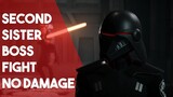 Star Wars Jedi Fallen Order Second Sister Boss Fight No Damage - Jedi Grand Master Difficulty