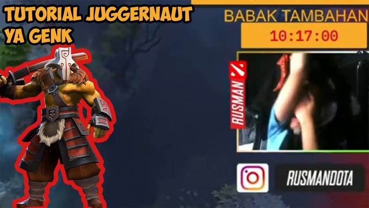 Tutorial Juggernaut by Rusman Dota - Rusman Clip