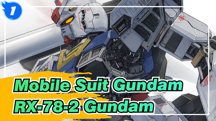 [Mobile Suit Gundam/Digital illustration] RX-78-2 Gundam_1