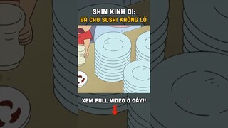 Bà chủ sushi khổng lồ #shinchan #shincaubebutchi #anime #shorts