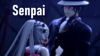 [MMD] Demon slayer - Muzan x Daki - Senpai