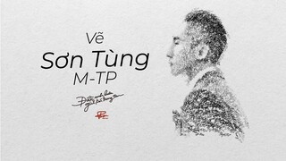 Vẽ Sơn Tùng M - TP bằng 1000 chữ Điều anh luôn giữ kín trong tim PHOTOSHOP ILLUSTRATOR | BonART