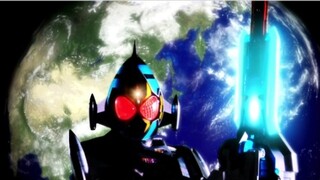 【1080p】Kamen Rider Fourze (Bentuk Kosmik) debut