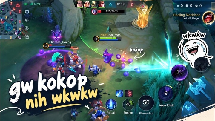 pantes sering di ban, seru juga ni hero