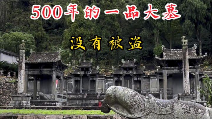พบสุสานขุนนางชั้นหนึ่งอายุ 500 ปีที่เมืองเวินโจว มณฑลเจ้อเจียง! สภาพสมบูรณ์ ไม่เคยถูกโจรกรรม