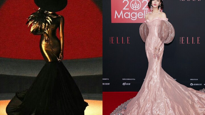 Dilraba Dilmurat’s two red-carpet looks have gone viral overseas lately—admit it: any red carpet wit