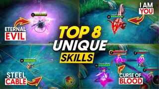 TOP 8 GROUNDBREAKING SKILLS OF MOBILE LEGENDS