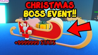 NEW CHRISTMAS BOSS EVENT IS INSANE!! | OPM Saitamania Roblox