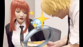 [Secondary dubbing] Denci proposes to Makima