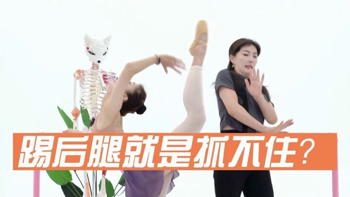 [Belajar Tari Tiongkok dengan Guru Dong] Anda dapat menyentuh tangan Anda saat menendang dengan kaki