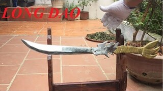 Long Đao Được Làm Từ Nhíp Ô Tô