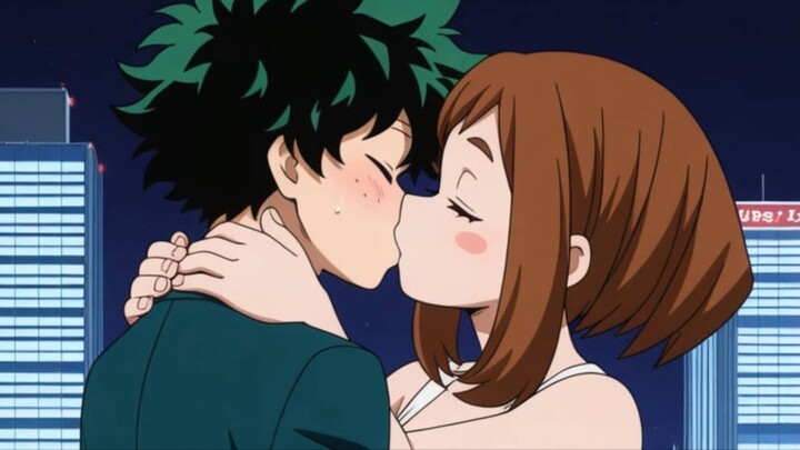 Akhirnya deku dan uraraka