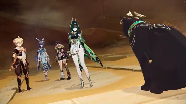 Cutscene Animation_ _End of the Story_ _ Genshin Impact #GenshinImpact