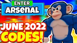 *NEW* ALL WORKING CODES For JUNE 2022 In ROBLOX Arsenal! Roblox ARSENAL CODES