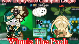 Cookierun Ovenbreak New Trophy Race Cutting Edge CookieBot ทำแต้มด้วย ทรัฟเฟิล ผลัด ปู่โสม