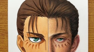 Versi anime Eren Yeager vs versi kehidupan nyata